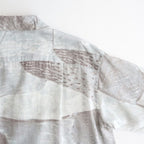 Printed Tencell Open Collar Shirt #GRAY [YK26SS01284SH]
