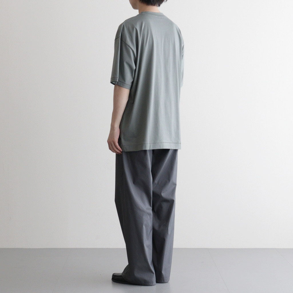 SUVIN 60/2 OVERSIZED T-SHIRT #KHAKI [KKAGLM0015]