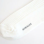 GIZA HIGH GAUGE SOCKS #WHITE [A00S02SX-W]
