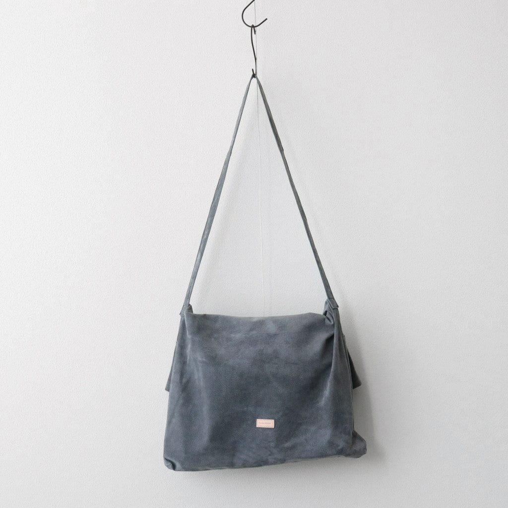 pig flap shoulder bag big #dark gray [ur-rb-pfb]