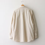 BUTTON SHIRT FLAP POCKET #kusaki khaki-ch [15110]