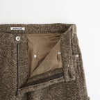 HOMESPUN TWEED PAINTER PANTS #BROWN [A25AP03HT]