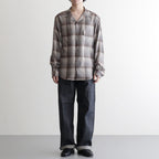 MODERN DENIM REGULAR CUT #RIGID INDIGO [MODERN006]