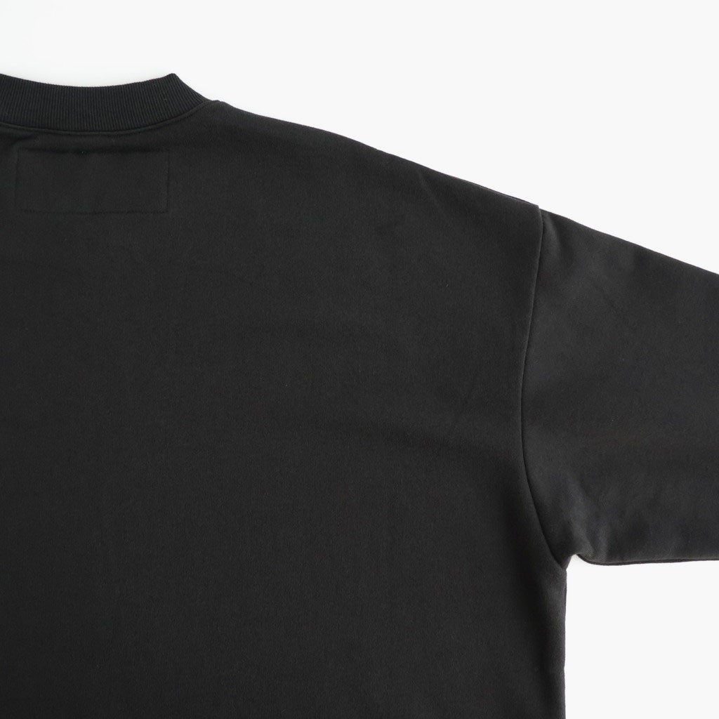 ハーフZipスウェットPO #BLACK [D226-T11101]