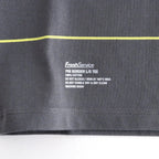 PIN BORDER L/S TEE #GRAY×YELLOW [FSC263-70089]