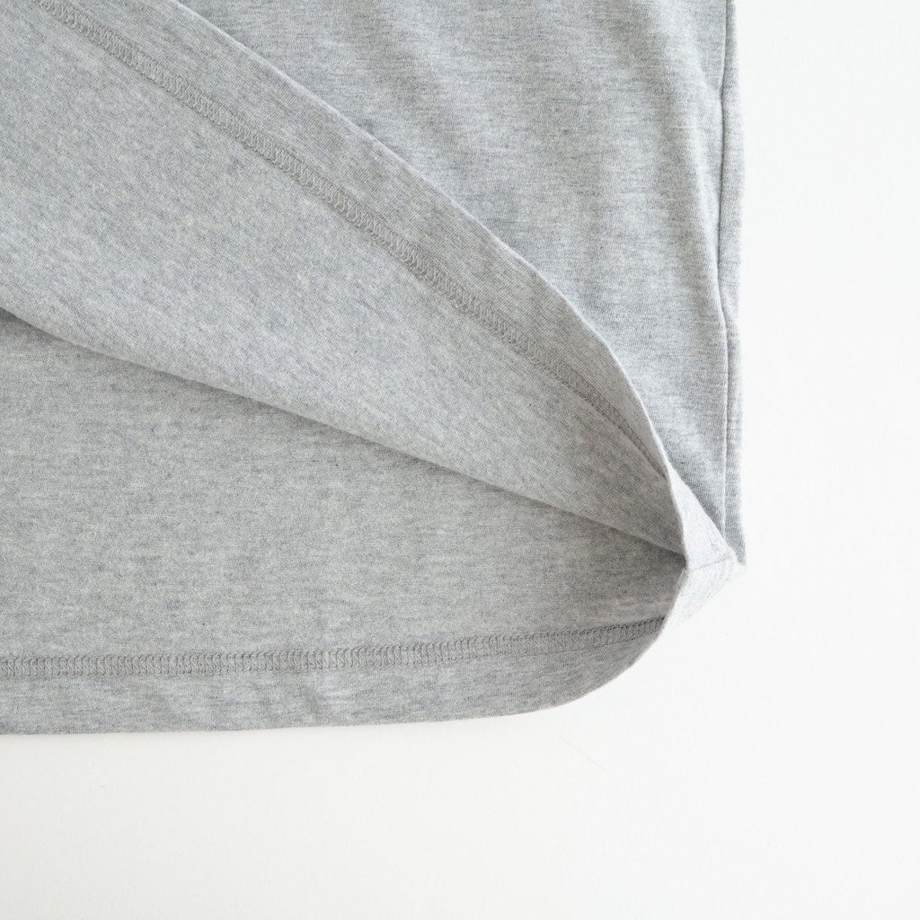 Raffy Gauze 2-Way T-Shirt #LT.GREY [I26SS-CUT9]