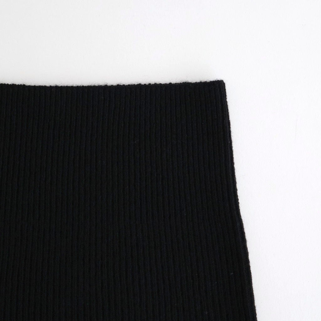 Layered Knit Skirt #BLK [12520808] – ciacura