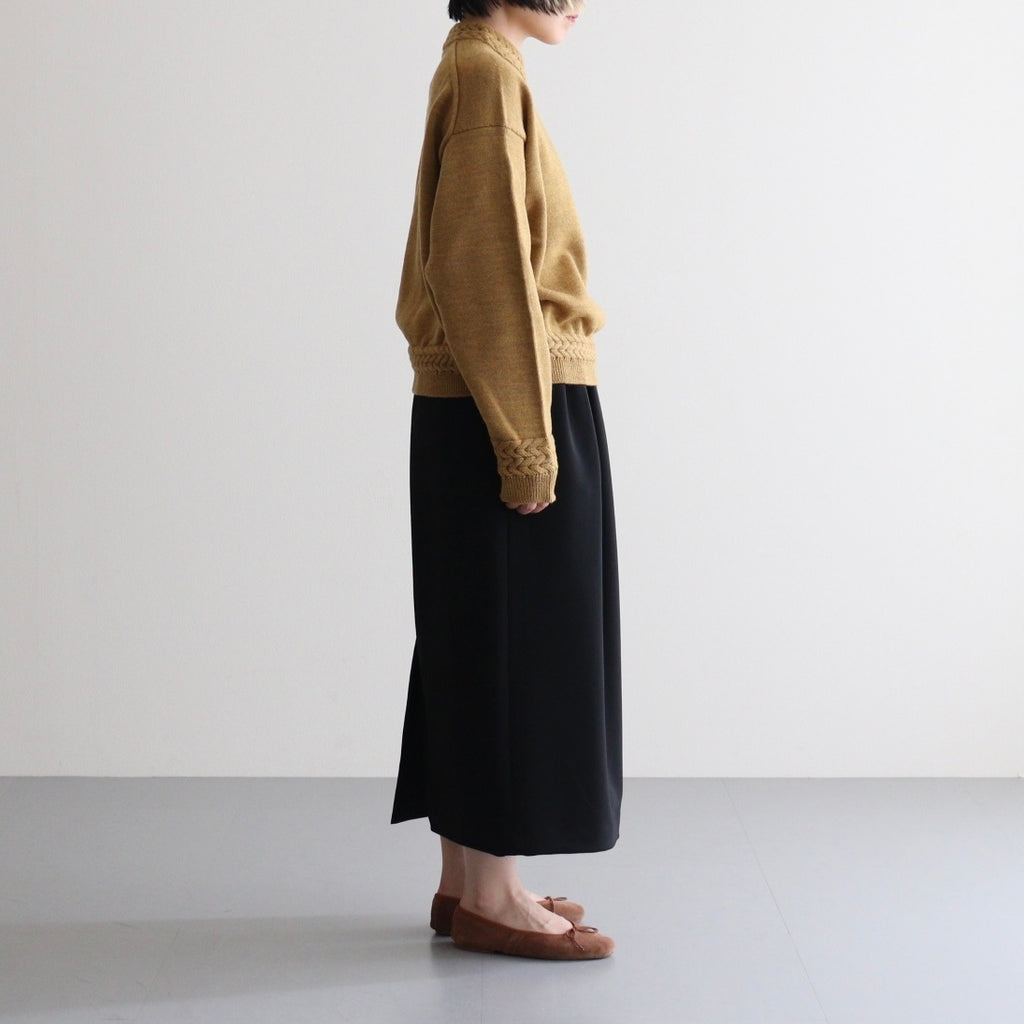 Women's Pullover #MUSTARD [2503-020]