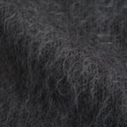BRUSHED SUPER KID MOHAIR KNIT P/O #INK BLACK [A25AP02KM]