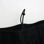 CORPORATE EASY PANTS #BLACK STRIPE [FSC263-40168B]