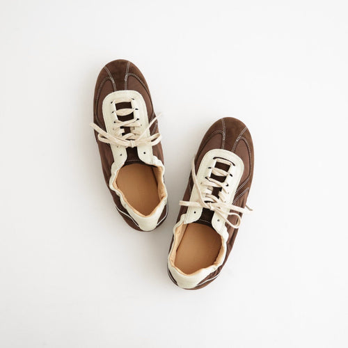 Ballet training shoes 2.0 #DARK BROWN / CARDAMOM GREEN [AUA339-004]