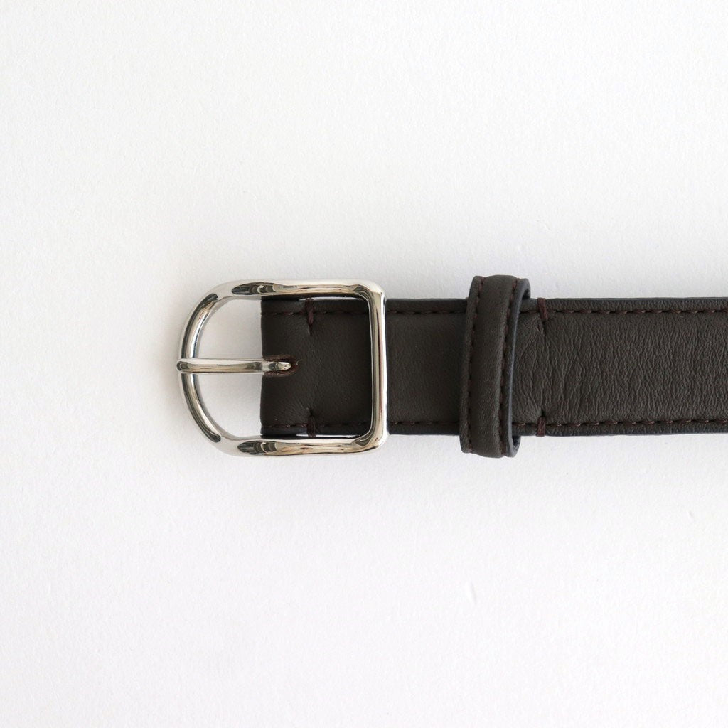 EO SHRINK AUTHENTIC BELT #CHOCOLATE [H003S]