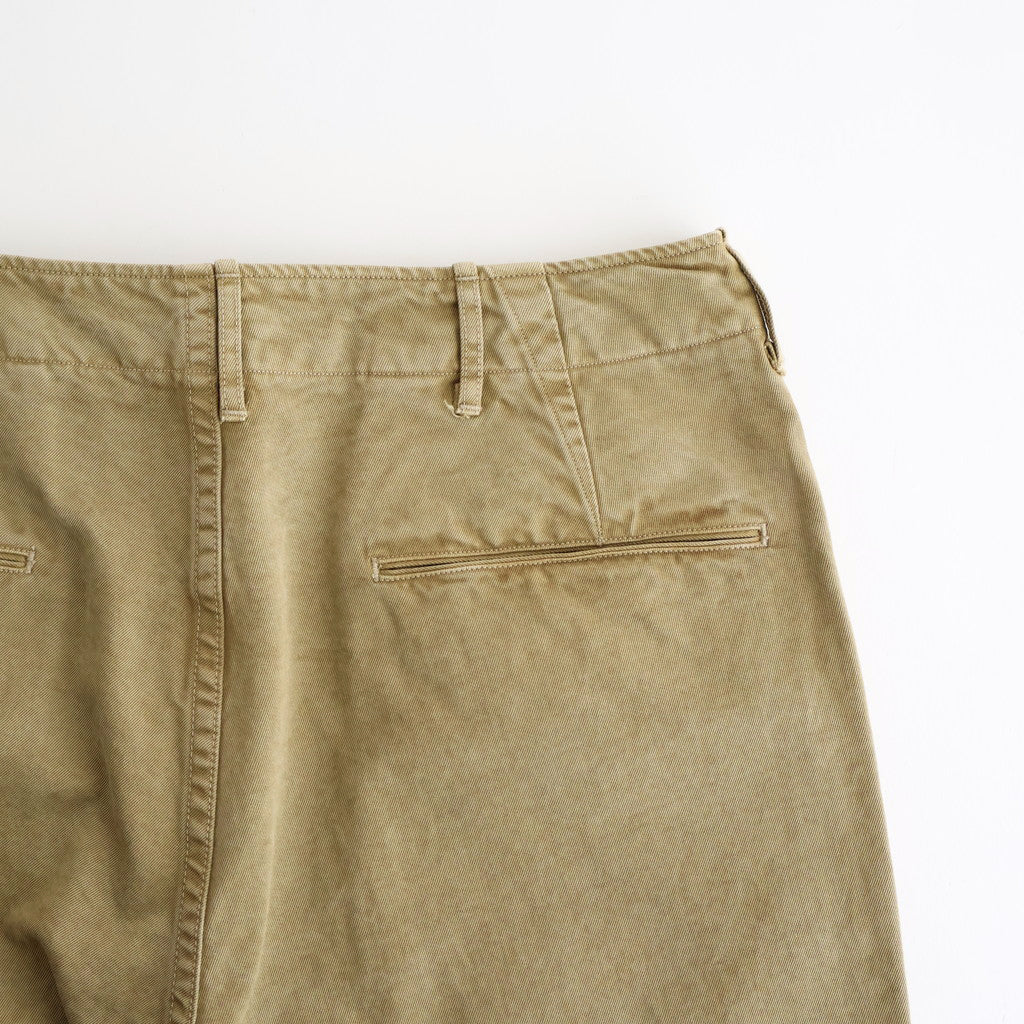 PRODUCT DYED FINX CHINO NARROW PANTS #BEIGE [A25AP02CP] – ciacura