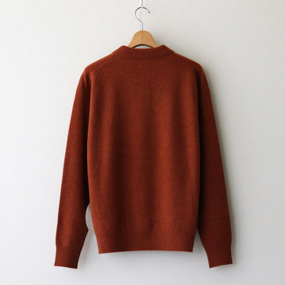 MG Knit Polo #Brick [2403-012]