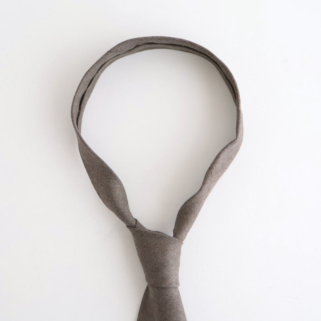 SUPER LIGHT WOOL TIE #TOP BROWN [A25AT06OS]