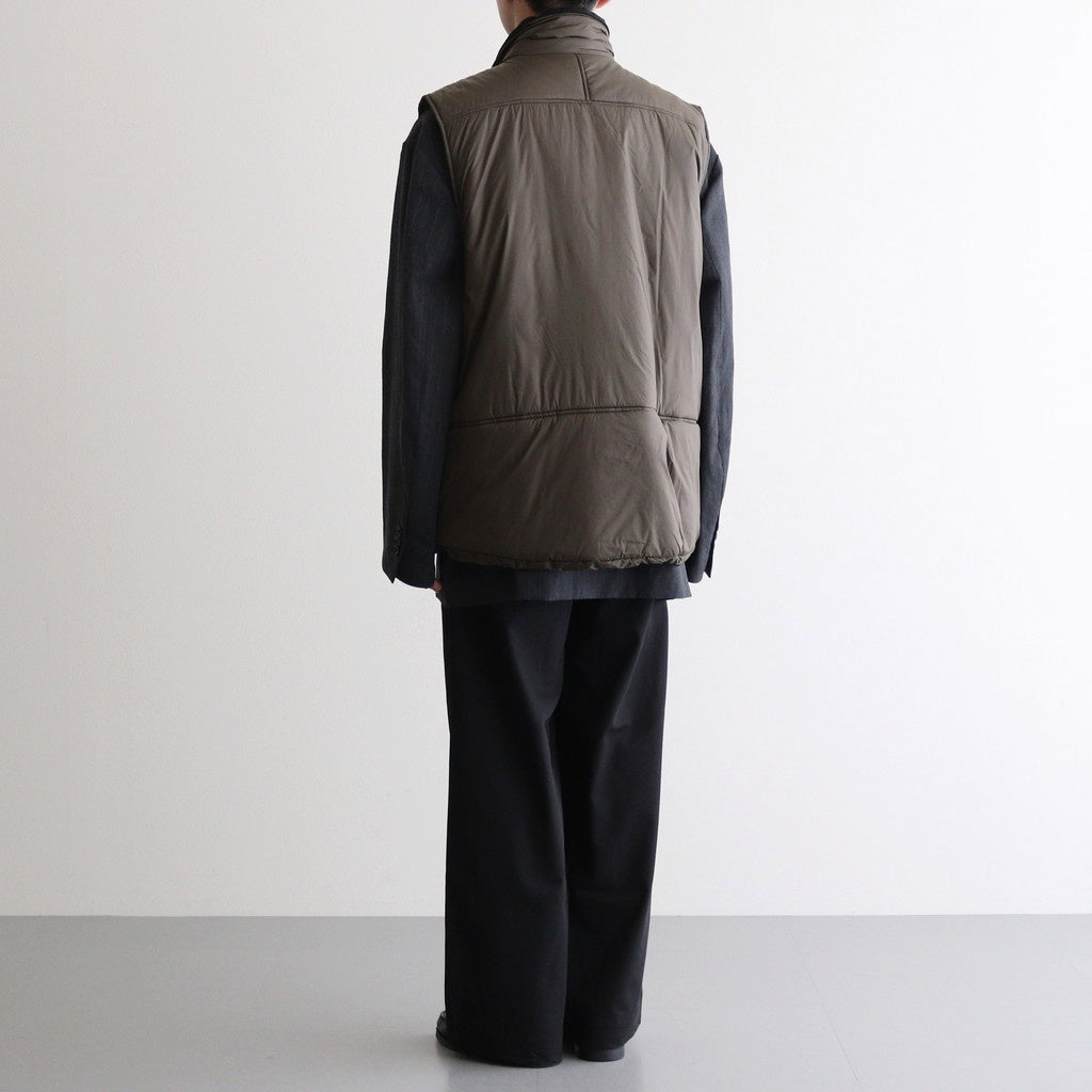 PADDED VEST #MILITARY KHAKI [ST.761]