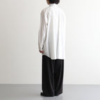 ヨークスリーブシャツ #WHITE STRIPE [D126-T610]