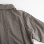SUPER LIGHT WOOL PADDED COAT #TOP BROWN [A26AC01OS]