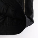 NYLON HOODED JACKET #BLACK [2541000203]