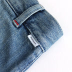 Selvage Denim Two Tuck Pants #INDIGO_LIGHT FADE [GU253-40061LB]