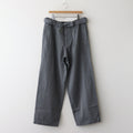 Colorfast Denim Belted Pants #GRAY [GM243-40210B]