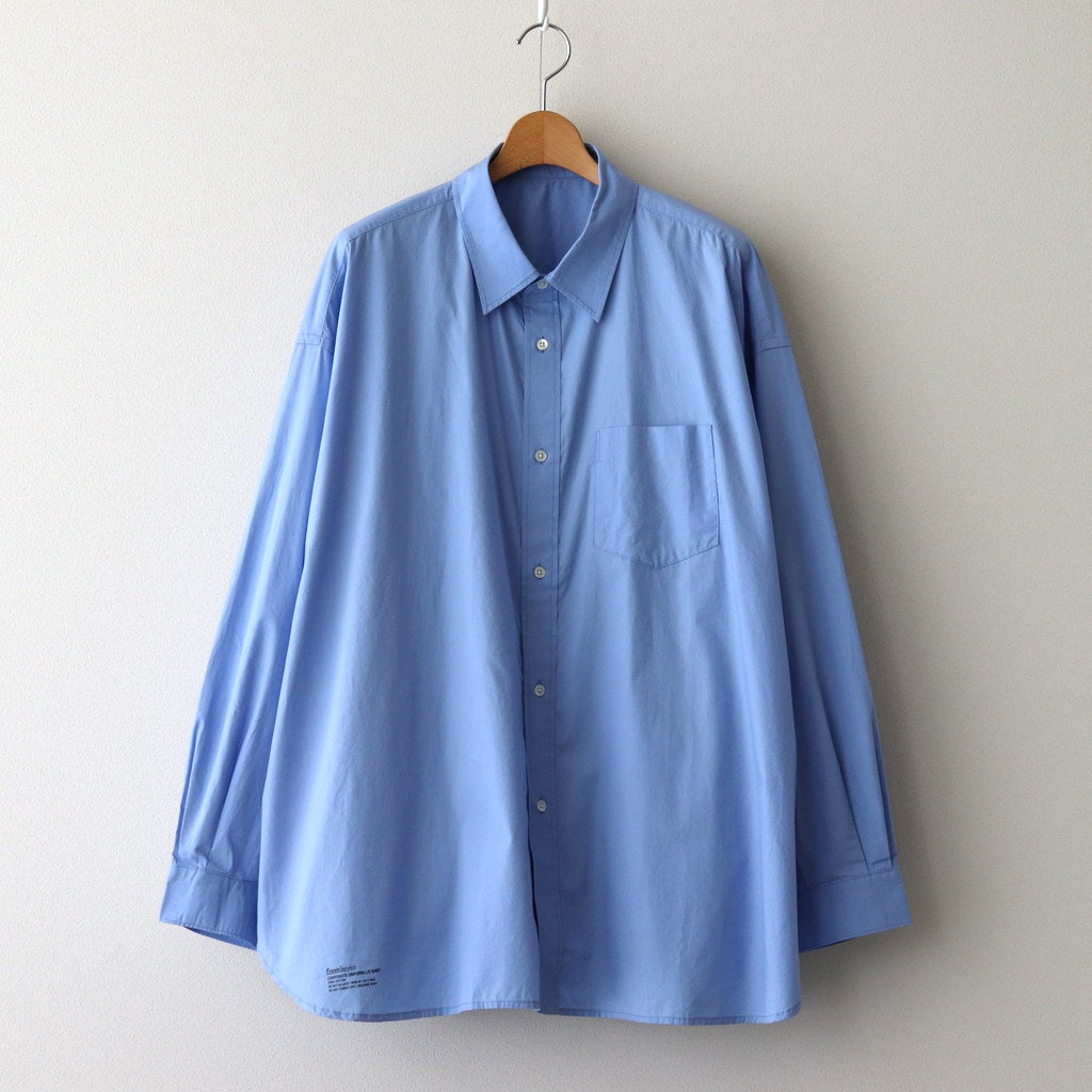 CORPORATE UNIFORM L/S SHIRT #L.BLUE [FSC244-50105B]