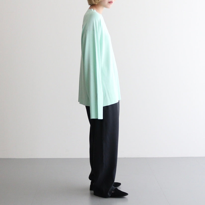 CUPRO EASY PANTS #BLACK [YK25SS0942P]