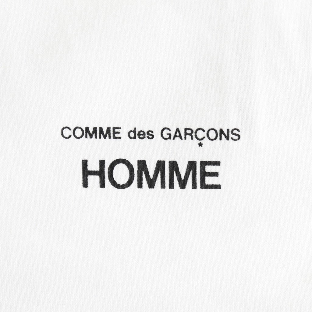 綿天竺 製品プリント S/S ポケットTシャツ #WHITE [HO-T015-051]