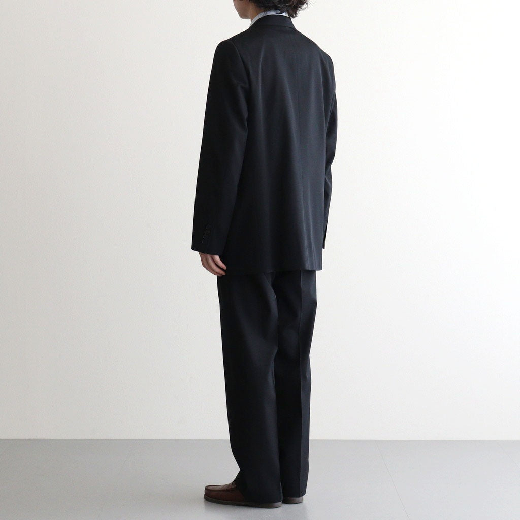 LIGHT WOOL MAX GABARDINE JACKET #TOP BLACK [A26AJ01MG]