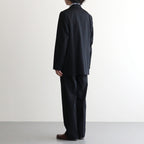 LIGHT WOOL MAX GABARDINE JACKET #TOP BLACK [A26AJ01MG]