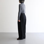 NTSNT - シルキーテンセル・ベアフライス タートルネックカットソー #90 Grey mix [SN_NC0202TN]