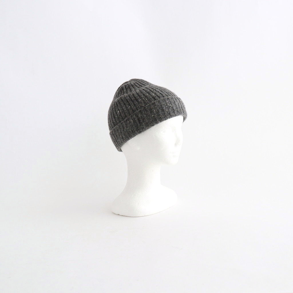 CASHMERE NEP KNIT CAP #MIX GRAY [A26AC08NE]