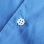 Broad L/S Oversized Regular Collar Shirt #BLUE [GM251-50001B]