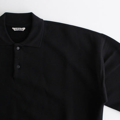 SMOOTH SOFT SWEAT POLO #BLACK [A24AP02TU]