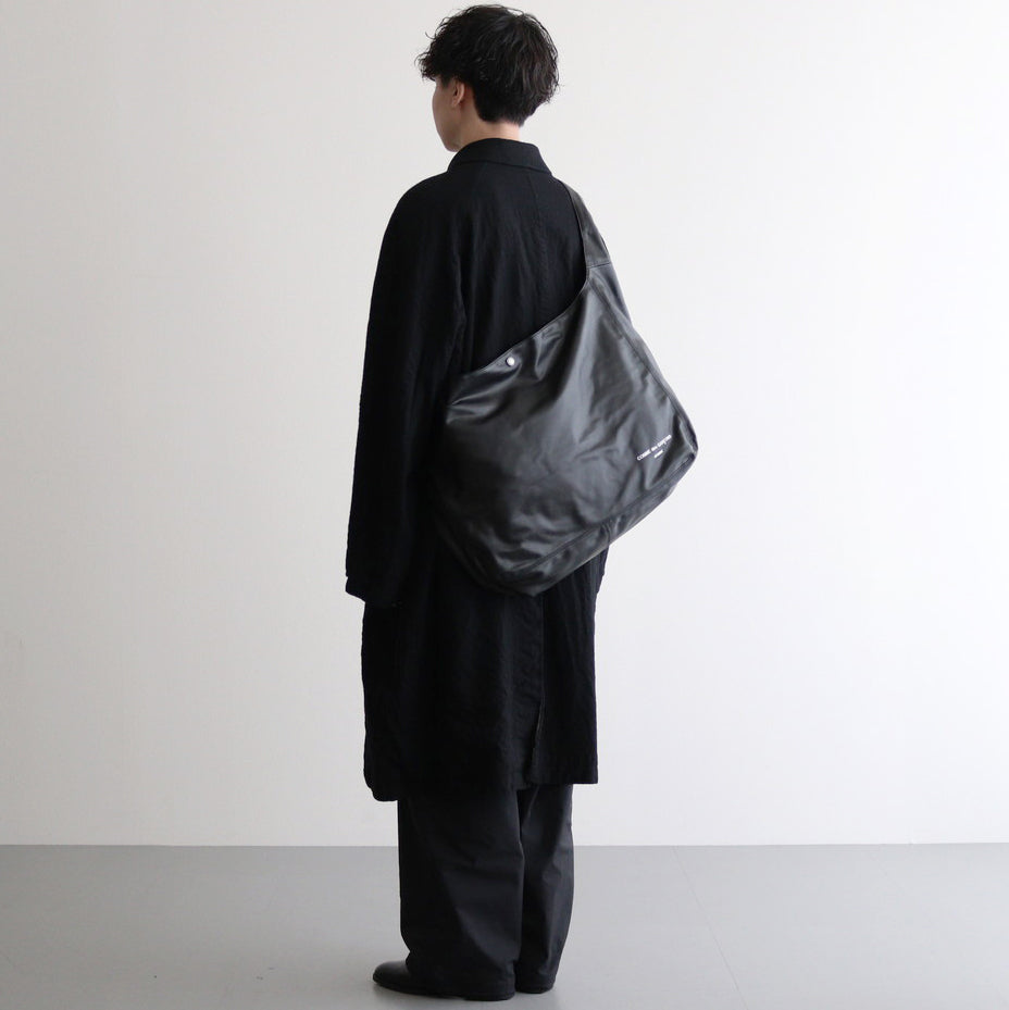 エコレザーショルダーバッグ #BLACK [HN-K204-051]