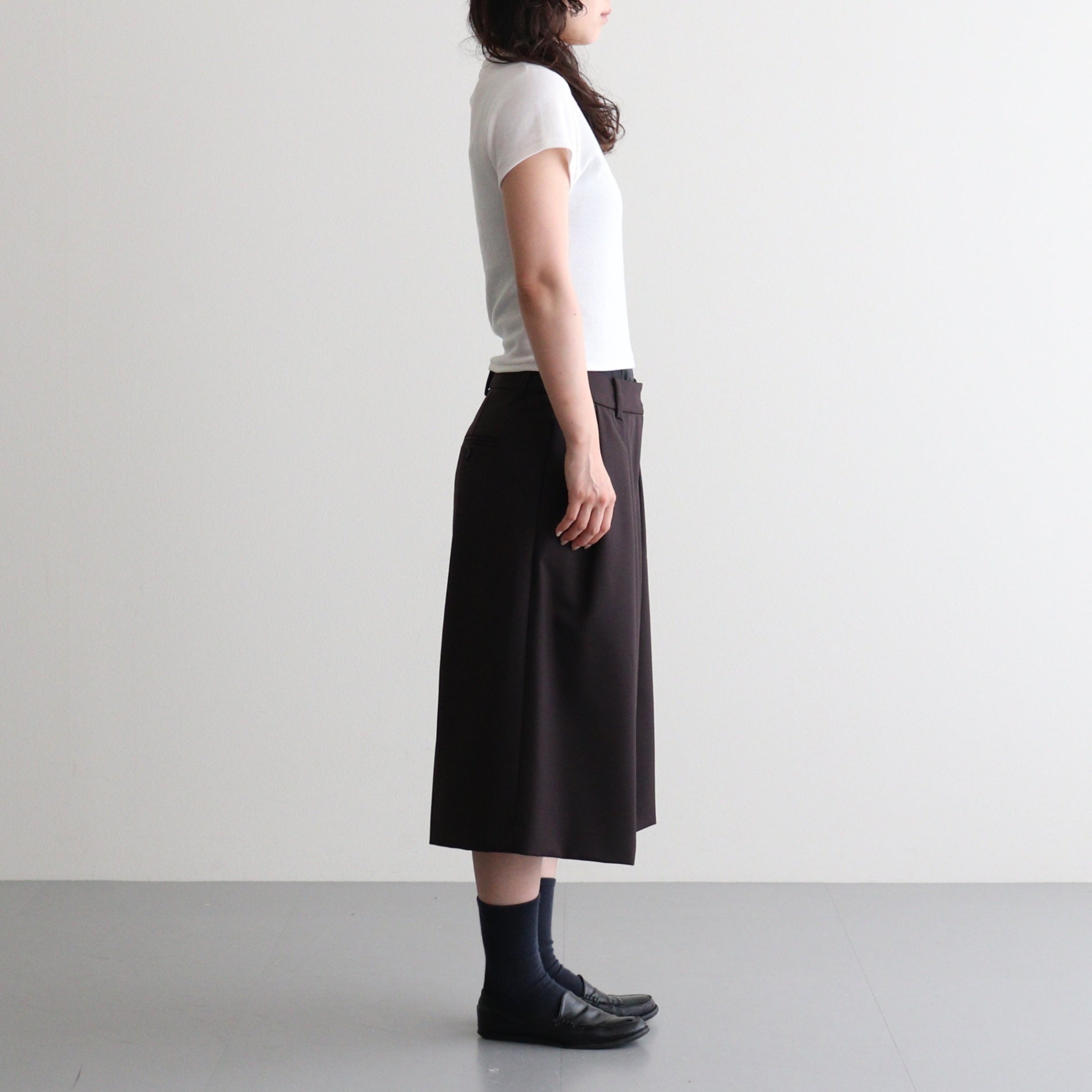 女性モデル(ニシ):158cm　着用サイズ:36