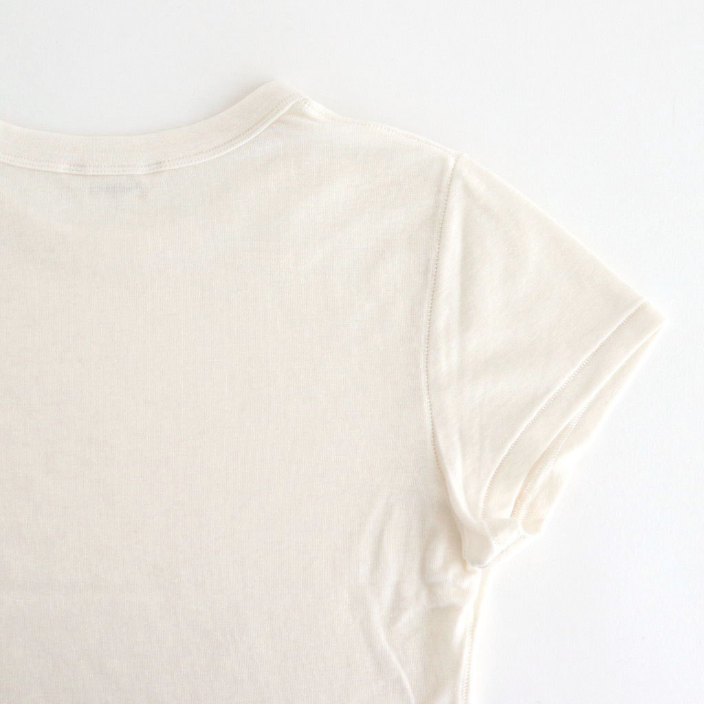 Compact Smooth T-shirts #ECRU [12510620]