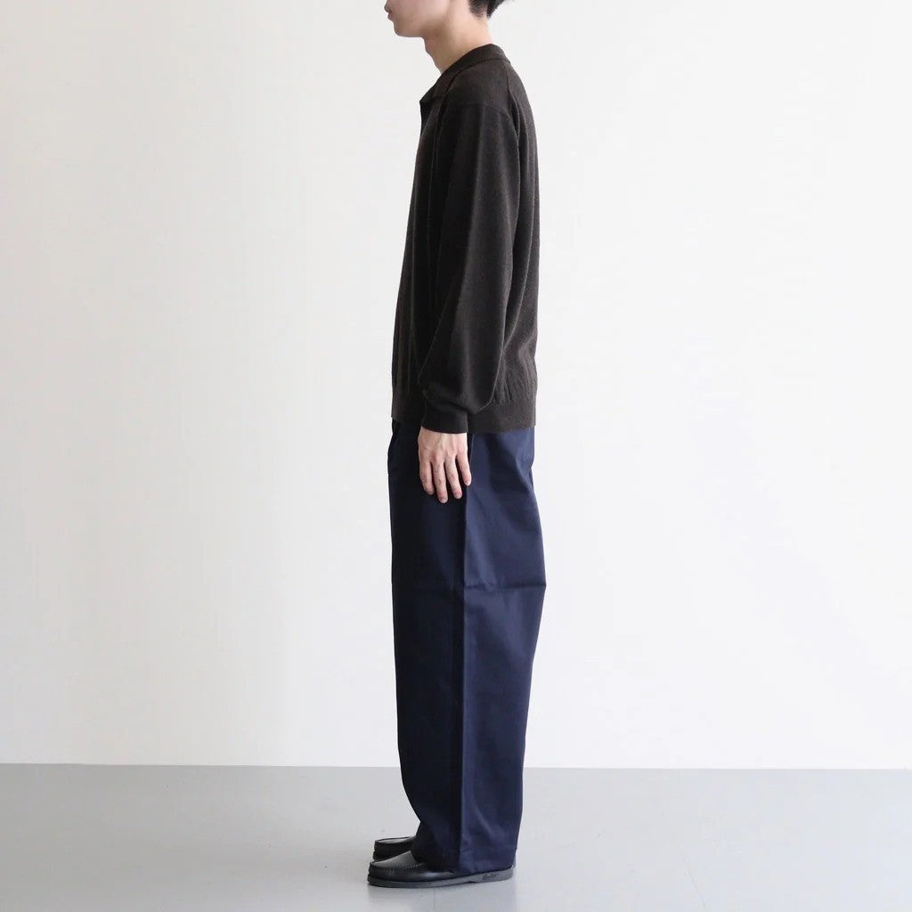 Westpoint Chino Wide Tapered Trousers #NAVY [GM263-40166B]