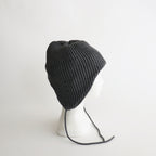 EAR FLAP BEANIE #D.GRAY [R5115-AW25]