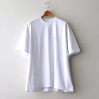CORPORATE PRINTED S/S TEE ”GEAR” #WHITE [FSC243-70116]