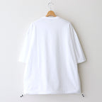 綿天竺 製品プリント S/S ポケットTシャツ #WHITE [HO-T015-051]