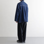 DENIM PULLOVER SHIRT #ONE WASH [FSC261-50186OB]