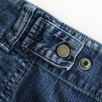 LIGHT-WEIGHT DENIM 1TUCK WIDE BAKER PANTS #INDIGO [YK25SS0931P]