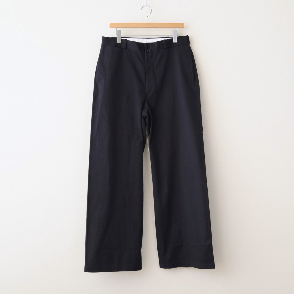 Chino Trousers - Wide #NAVY [11052603]