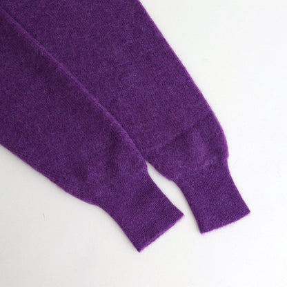 BABY SURI ALPACA SHEER KNIT P/O #PURPLE [A24AP02AK]