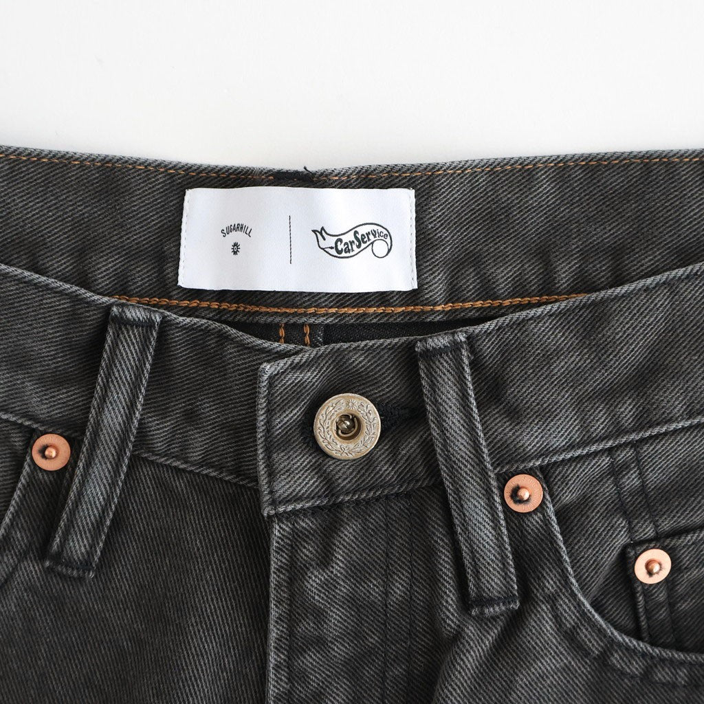 CS MODERN DENIM WIDE CUT #GUNMETAL BLACK [26880402]