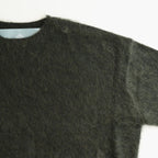 モヘアショートニットPO #DARK GREEN [D225-K951]
