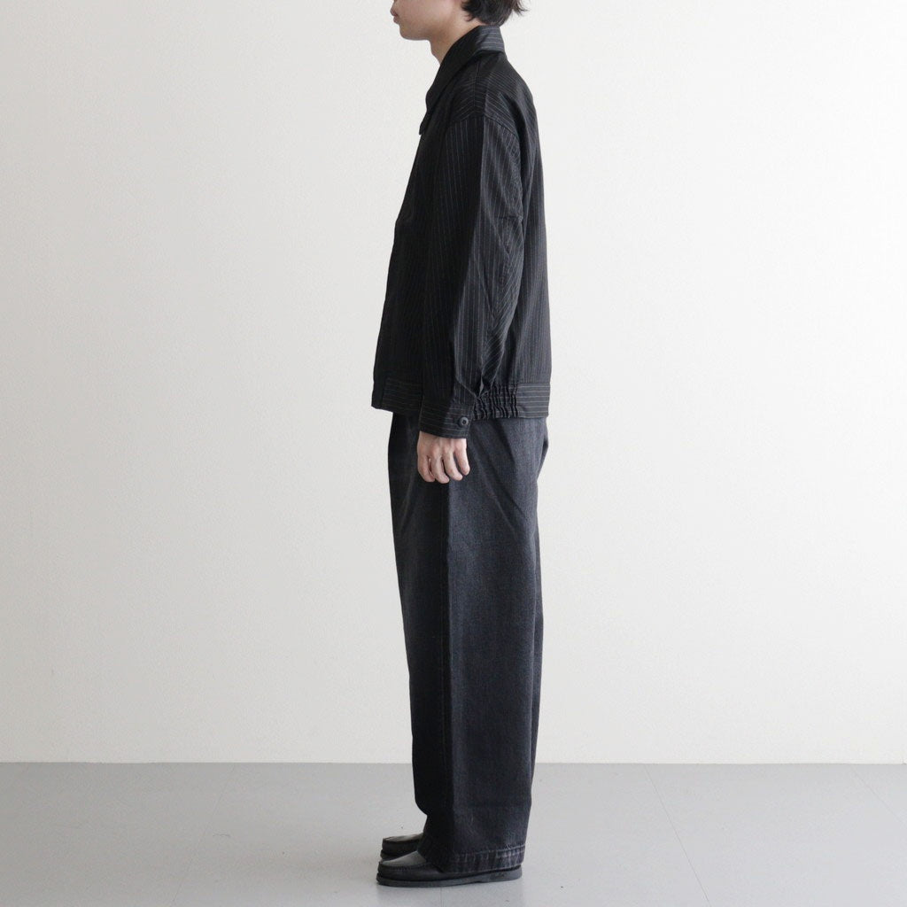 CORPORATE BLOUSON #BLACK STRIPE [FSC261-30111B]