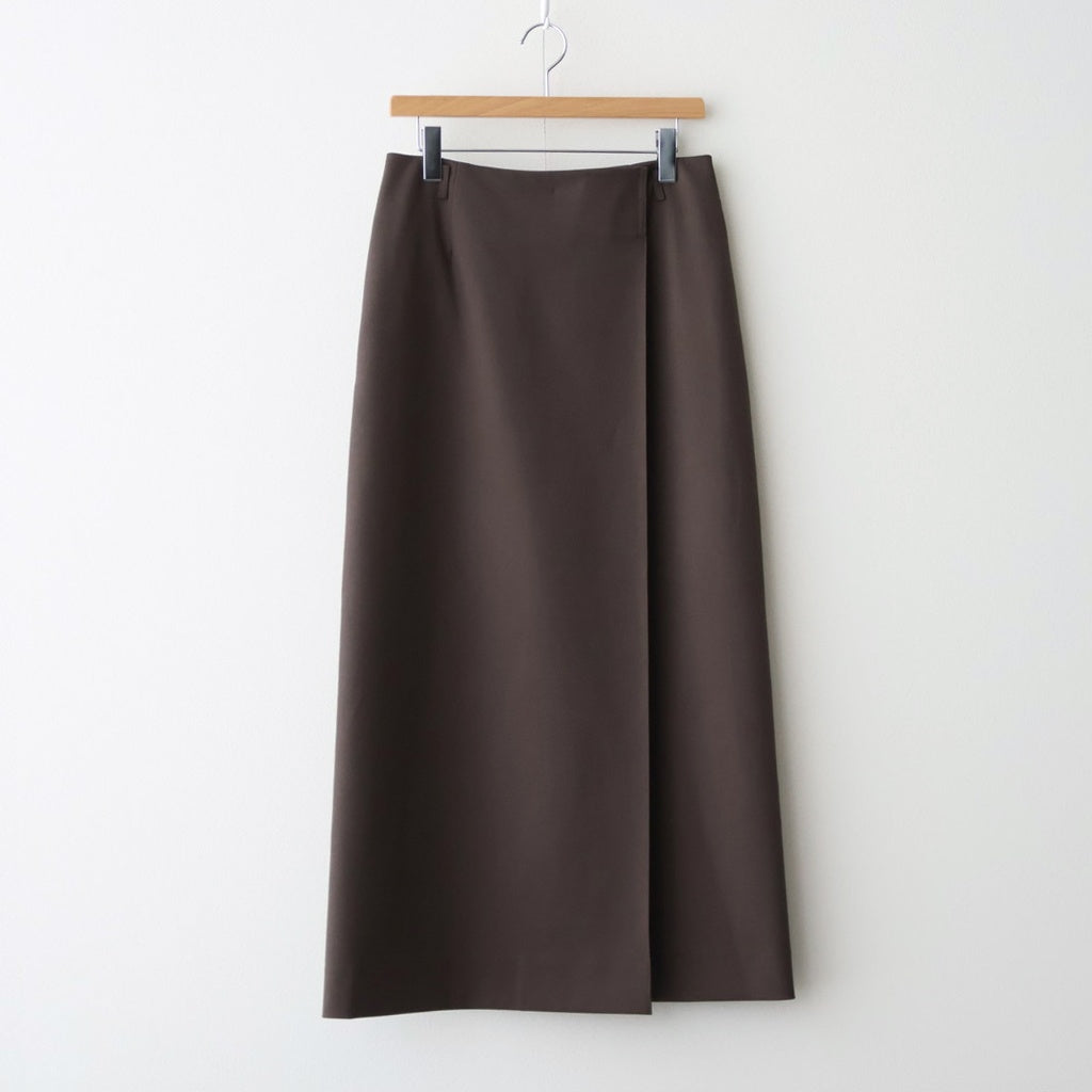 Twill Wrap Skirt #CHO [12520802]