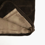 Cotton & Rayon Corduroy Tailored Jacket #Dark Brown [OFH011JK11]